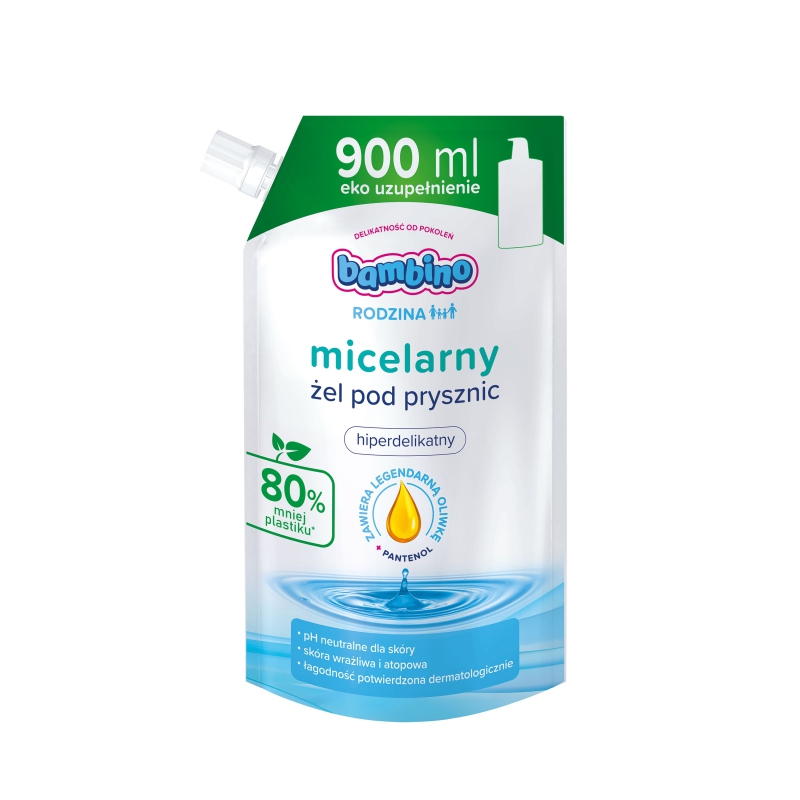 BAMBINO RODZINA ŻEL POD PRYSZNIC MICELARNY 900ML