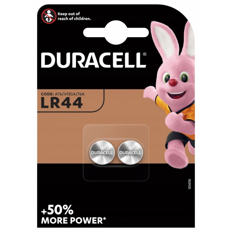 Duracell 2x Bateria Alkaliczna G13 LR44 LR1154 357