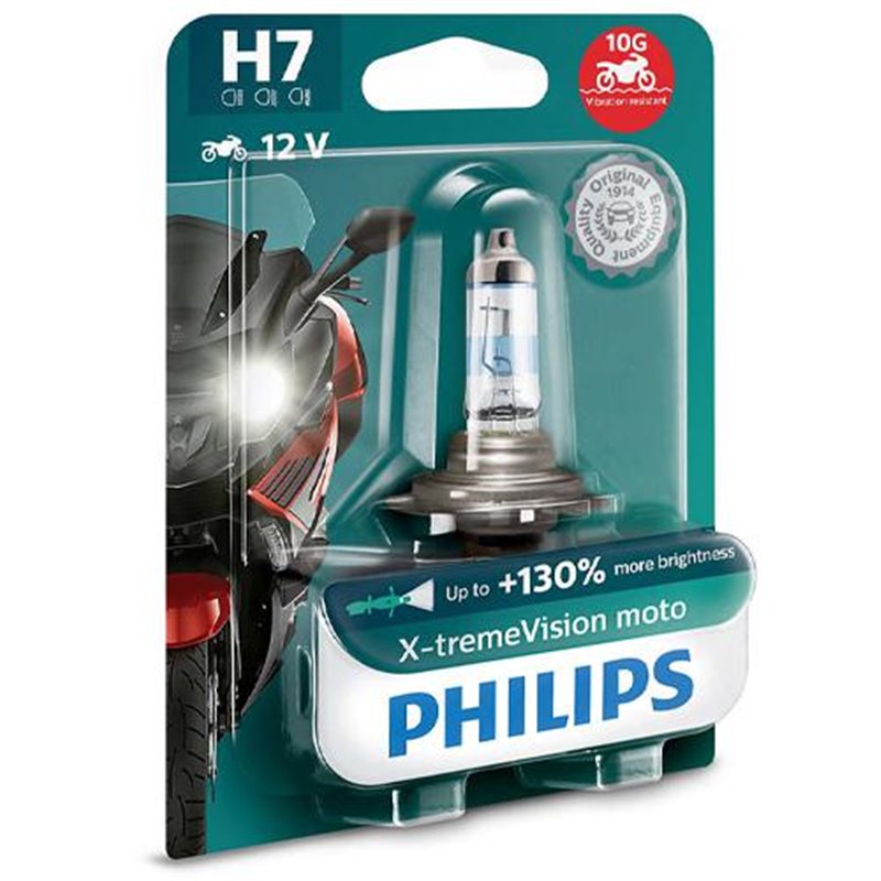 Philips Żarówka H7 X-tremeVision Moto